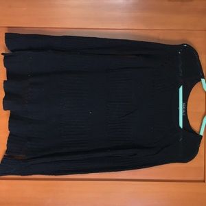 Cute and cozy black sweater